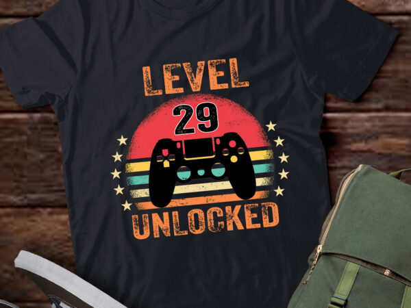 Lt221-level 29 unlocked funny video gamer 29th birthday gift t shirt vector graphic Lt221-level 29 unlocked funny video gamer 29th birthday gift t shirt vector graphic