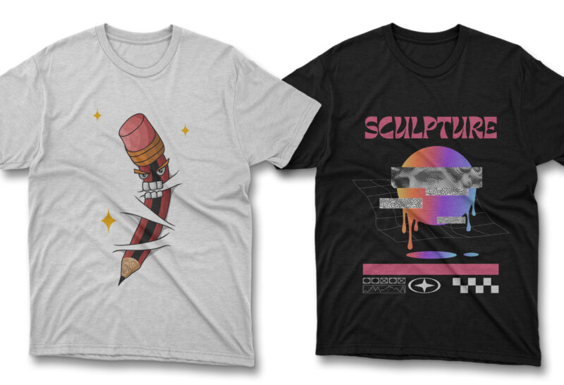 100 T-shirt Designs Bundle SVG, PNG – PART 4