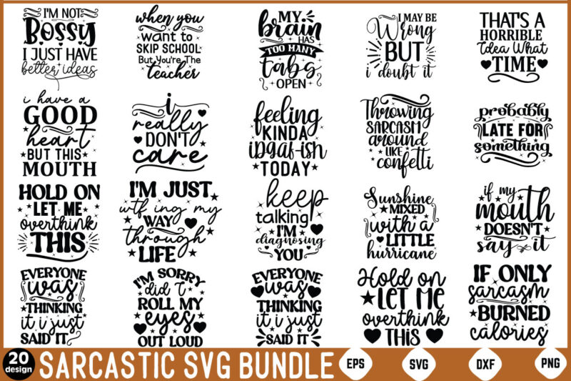 Sarcastic Svg Bundle, Funny Quotes SVG, Mug SVG Sarcastic Funny Quotes The Sarcastic Svg Bundle Sarcastic Svg Bundle Funny Svg Bundle Sarca