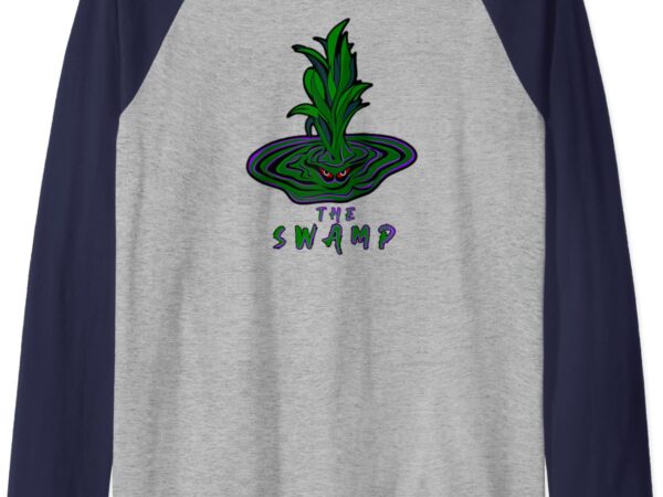 The swamp jersey raglan baseball tee t shirt designs for sale The swamp jersey raglan baseball tee t shirt designs for sale