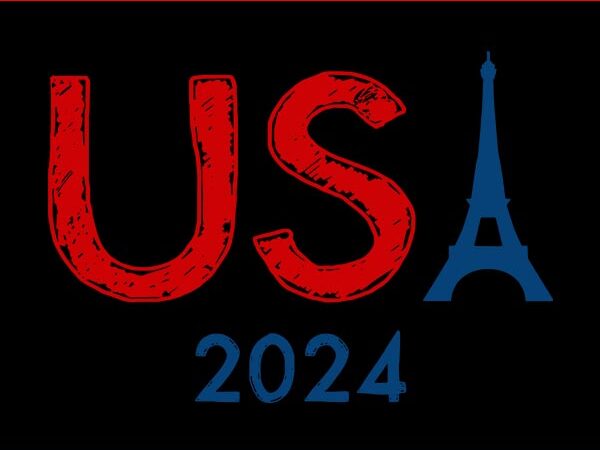 Usa 2024 paris united states sport svg, usa team 2024 svg t shirt vector graphic Usa 2024 paris united states sport svg, usa team 2024 svg t shirt vector graphic