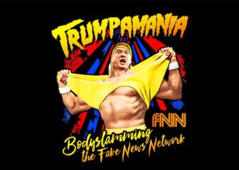 Trump Wrestling Meme Fake News Trumpamania PNG, Trumpamania PNG, Trump amania