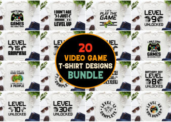 Video Game,Video Game TShirt,Video Game TShirt Design,Video Game TShirt Design Bundle,Video Game T-Shirt,Video Game T-Shirt Design