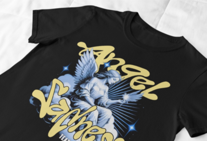Urban street fashion, premium quality, streetwear design, Angel Streetwear T-Shirts Designs, Cupid Streetwear T-Shirts Designs,