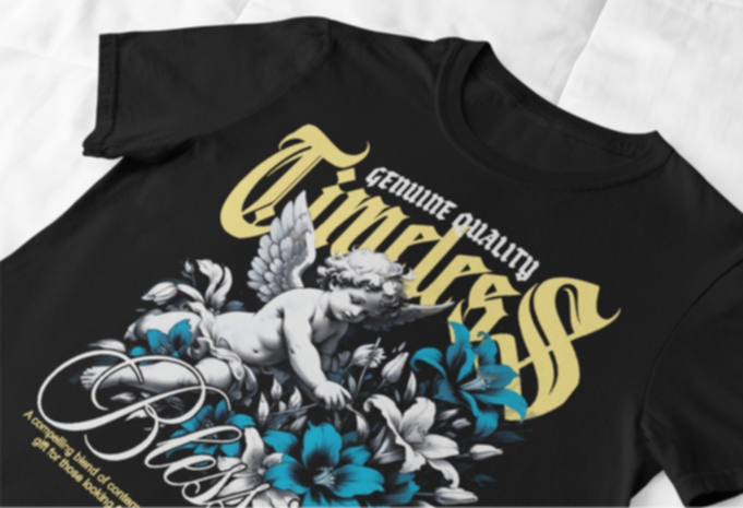 Urban street fashion, premium quality, streetwear design, Angel Streetwear T-Shirts Designs, Cupid Streetwear T-Shirts Designs,