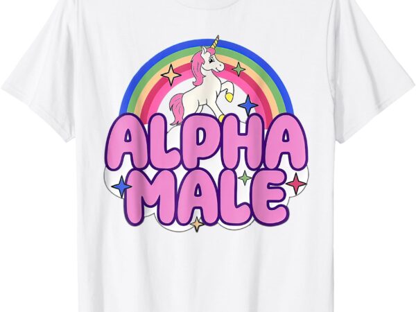 Alpha male unicorn t-shirt Alpha male unicorn t-shirt