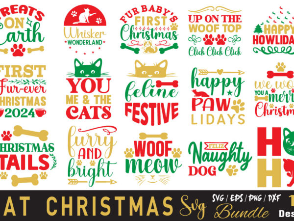 Cat christmas t-shirt bundle cat christmas svg bundle Cat christmas t-shirt bundle cat christmas svg bundle