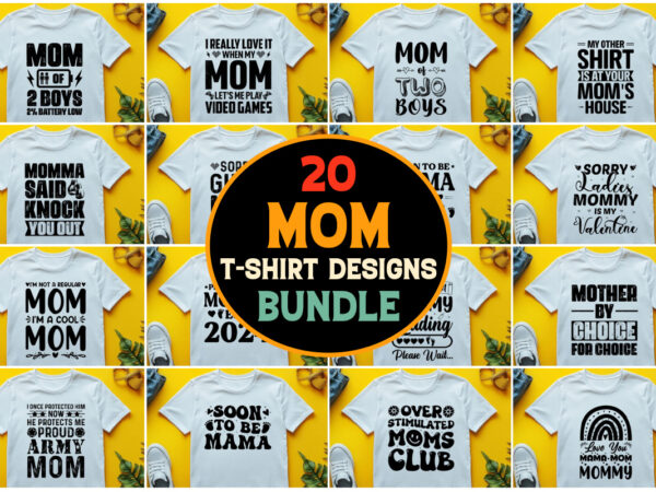 Mom t-shirt design bundle Mom t-shirt design bundle