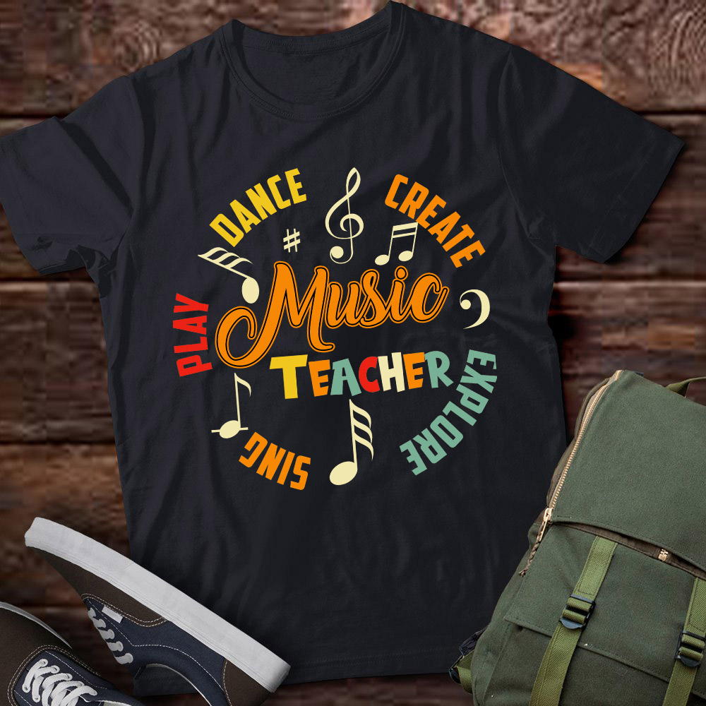 Music Teacher T-Shirt, Music Teacher Appreciation Gift Shirt