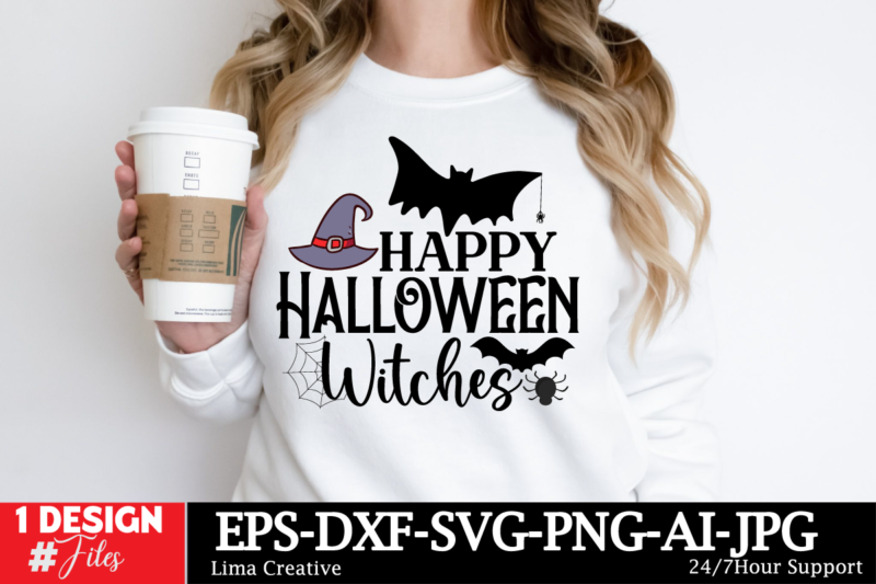 Halloween SVG DEsign Bundle, Halloween T-shirt Design Bundle , Spooky Season SVG, Cute Halloween SVG, Halloween Shirt svg, Ghost svg, Hallo