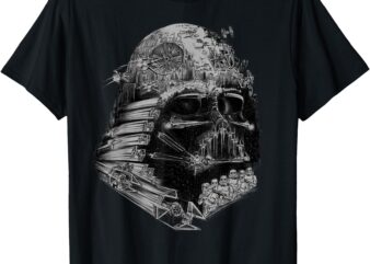 Star Wars Darth Vader Build The Empire Graphic T-Shirt