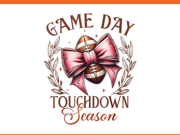 Coquette bow leopard football game day touchdown season png t shirt vector file Coquette bow leopard football game day touchdown season png t shirt vector file