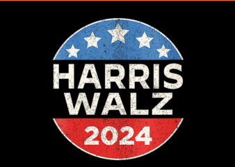 Kamala Harris Walz PNG, Kamala Harris Tim Waltz 2024 PNG, Harris Waltz 2024 PNG
