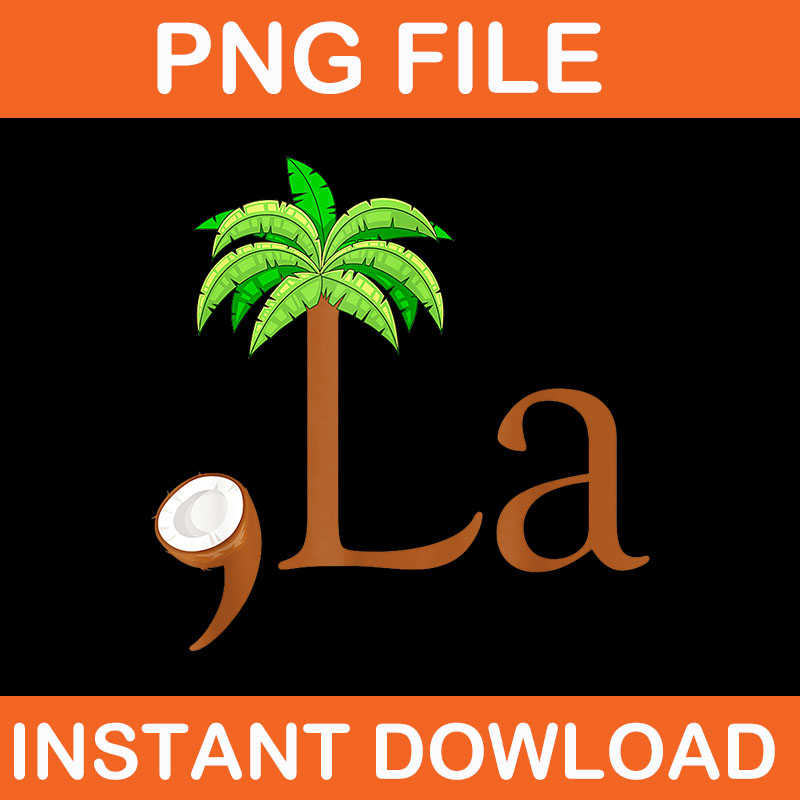 Comma La Coconut PNG, Comma La PNG