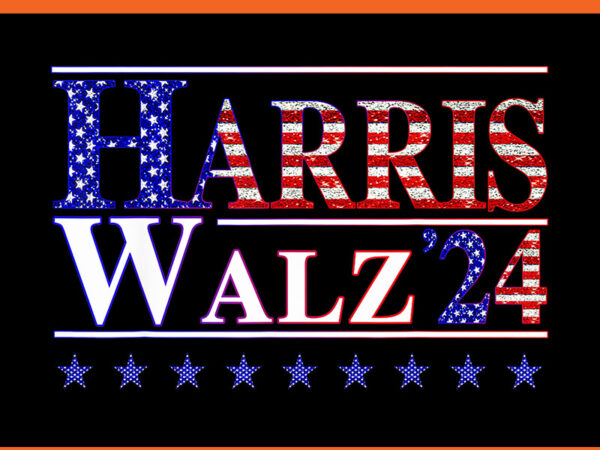 Harris waltz 2024 png graphic t shirt Harris waltz 2024 png graphic t shirt