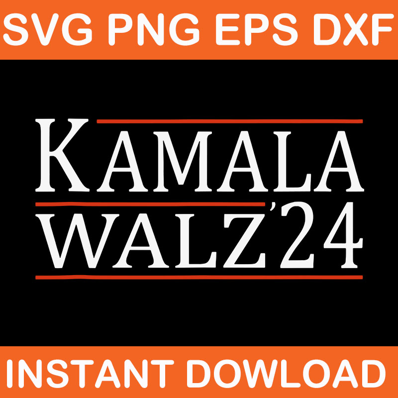 Kamala Walz’24 SVG