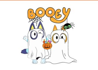 Booey Spooky Season Ghost Halloween PNG