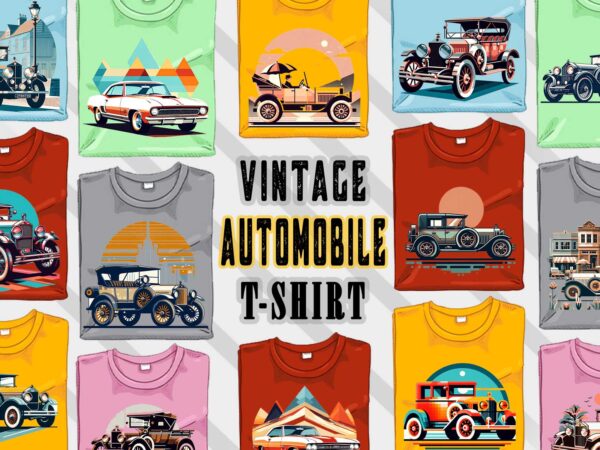 Retro vintage automobile t-shirt design bundle with 20 png designs – download instantly vintage car t-shirt design Retro vintage automobile t-shirt design bundle with 20 png designs – download instantly vintage car t-shirt design
