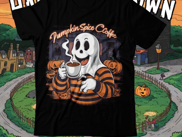 Pumpkin spice coffee t-shirt design Pumpkin spice coffee t-shirt design