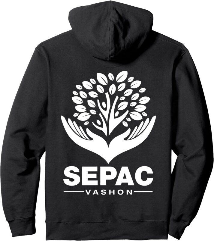 24-25 logo on back Pullover Hoodie