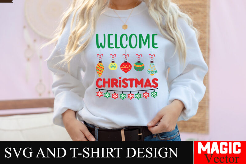 Welcome Christmas SVG Cut File,Baby’s First Christmas Svg Ornament Bundle,First Christmas Svg Bundle,Baby’s First Christmas Svg,Christmas Sv