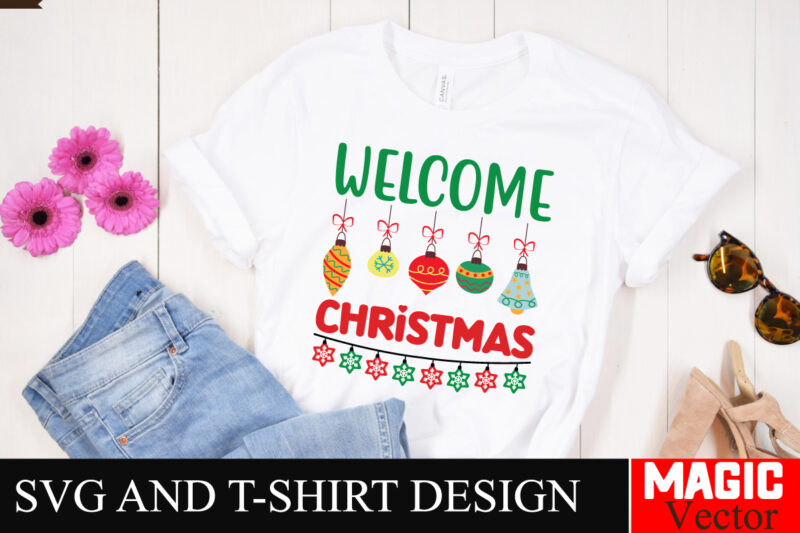Welcome Christmas SVG Cut File,Baby’s First Christmas Svg Ornament Bundle,First Christmas Svg Bundle,Baby’s First Christmas Svg,Christmas Sv