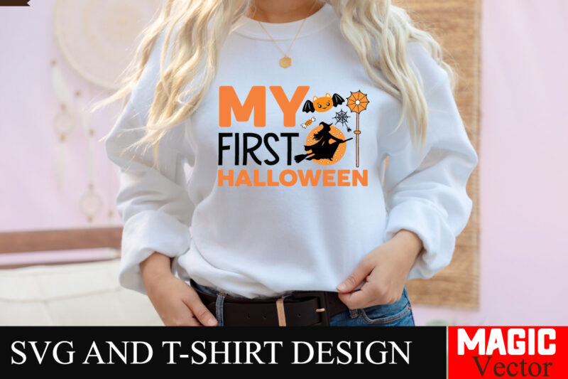 My First Halloween SVG Cut File,Hocus Pocus SVG Bundle, Sanderson Sisters Svg, Hocus Pocus Clipart, Witches Svg, Halloween Svg, Svg files fo