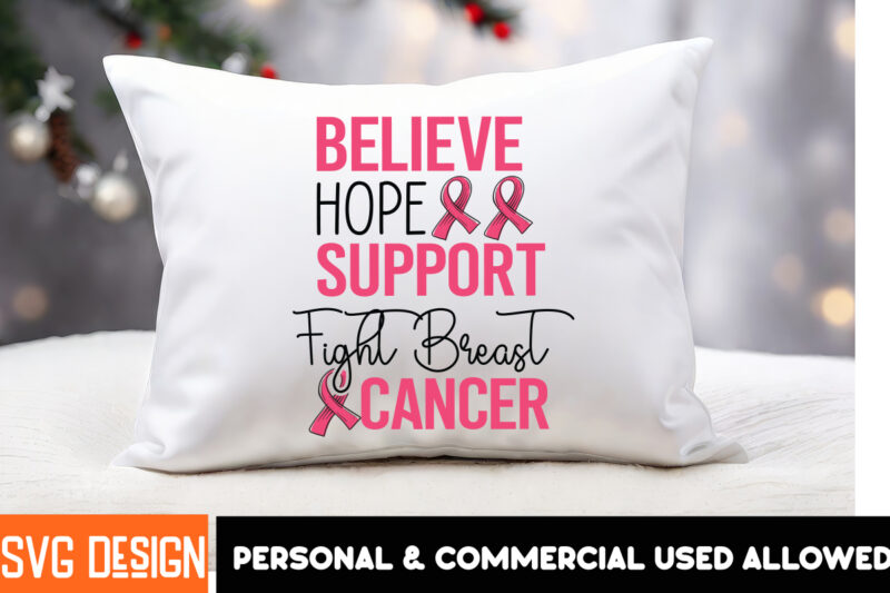 Breast Cancer t-Shirt Design Bundle,awareness Month SVG Bundle,Her Fight Is Our Fight Svg Png, Breast Cancer Awareness Svg,Breast Cancer Awa