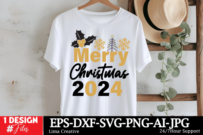 Merry Christmas 2024 T-shirt Design ,Christmas SVG DEsign,Christmas SVG Cit File,Christmas T-shirt DEsign,Christmas T-shirt Design Bundle,Ch