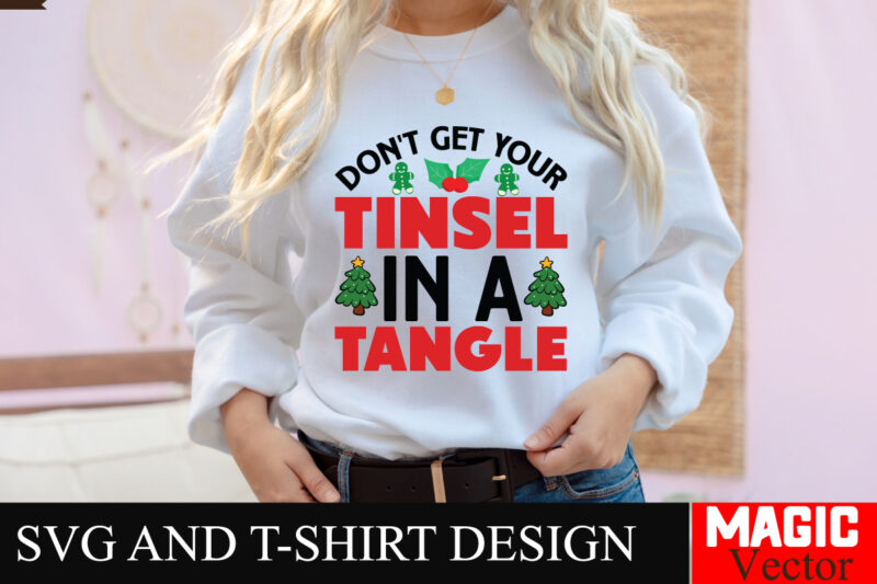 Don’t Get Your Tinsel In A Tangle SVG Cut File,Baby’s First Christmas Svg Ornament Bundle,First Christmas Svg Bundle,Baby’s First Christmas