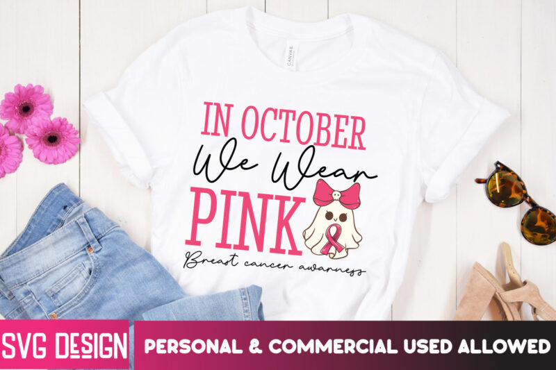 Breast Cancer t-Shirt Design Bundle,awareness Month SVG Bundle,Her Fight Is Our Fight Svg Png, Breast Cancer Awareness Svg,Breast Cancer Awa