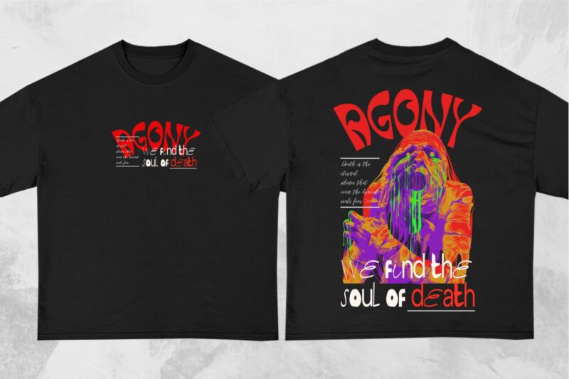 Brutalism Streetwear T-Shirt Design Bundle