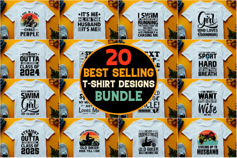 Best Selling T-Shirt Design Bundle
