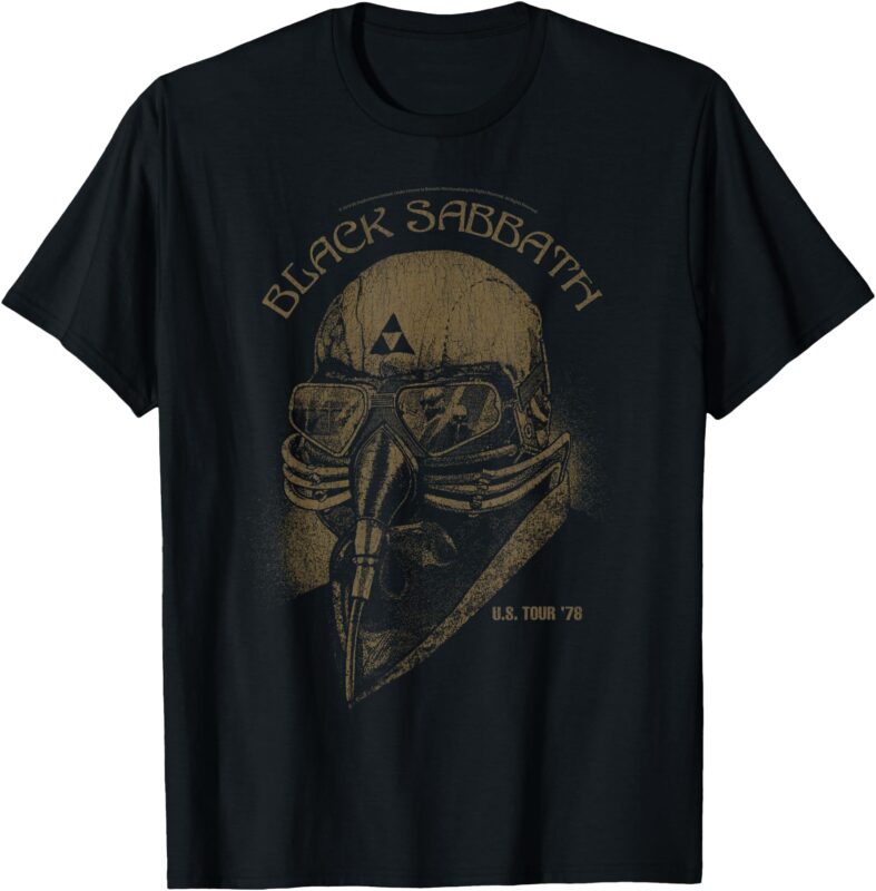Black Sabbath Official U.S Tour ’78 T-Shirt