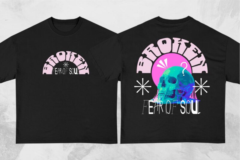 Brutalism Streetwear T-Shirt Design Bundle