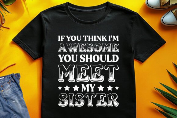 Brother Sister T-Shirt Design Bundle