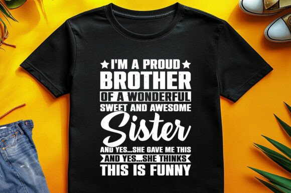 Brother Sister T-Shirt Design Bundle