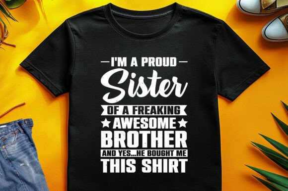 Brother Sister T-Shirt Design Bundle