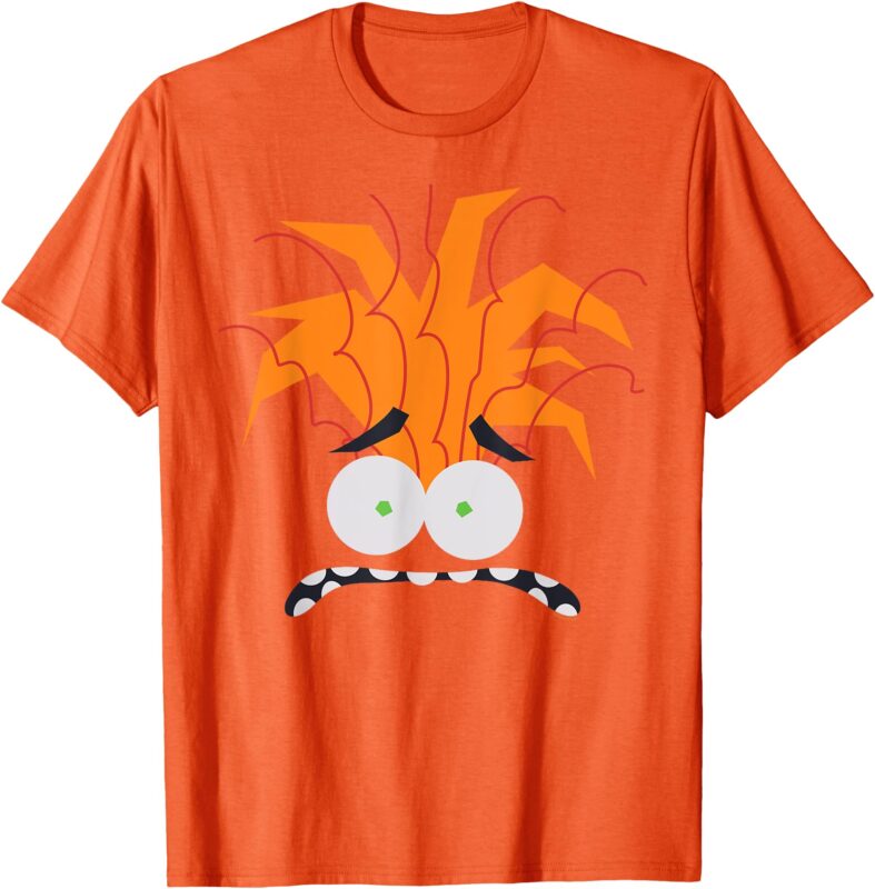 Disney and Pixar’s Inside Out 2 Anxiety Costume Big Face T-Shirt