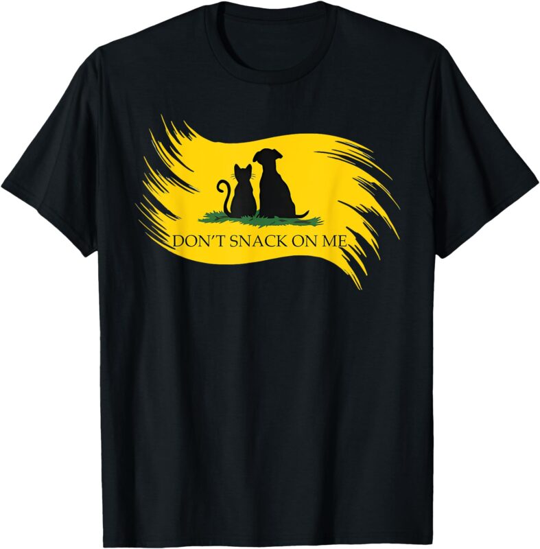 Don’t Snack on Me Funny Cats Dogs, Pet T-Shirt