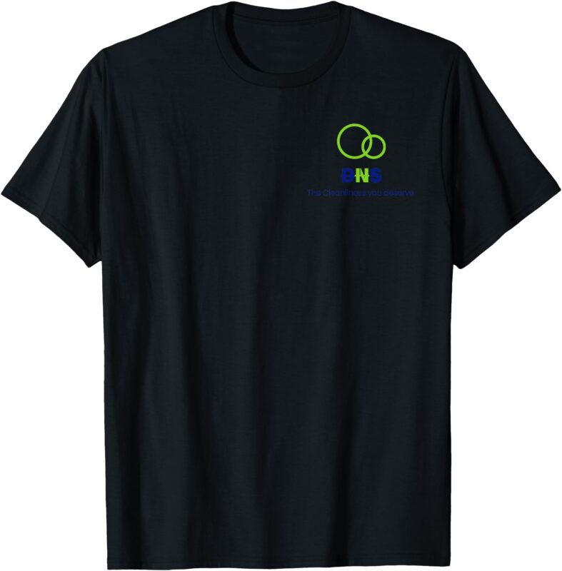Dust N’ sweep- black and green T-Shirt