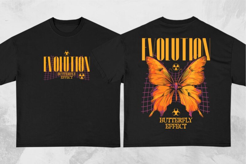 Brutalism Streetwear T-Shirt Design Bundle