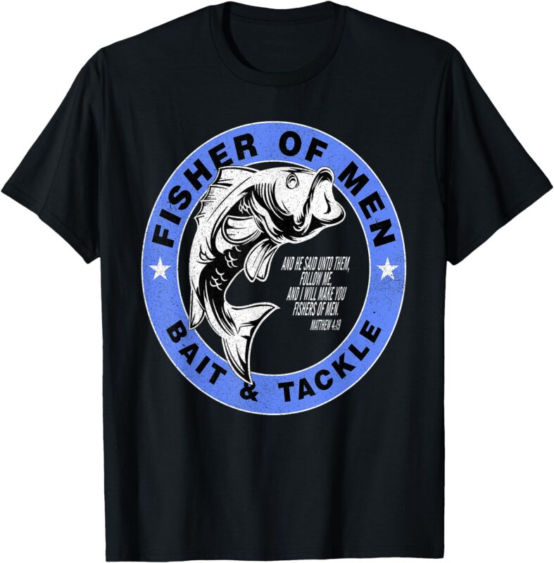 Fisher of Men Graphic Tee – Inspired by Matthew 4_19 T-Shirt