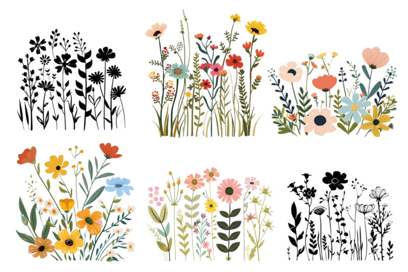Flower Svg Wildflower Flowers