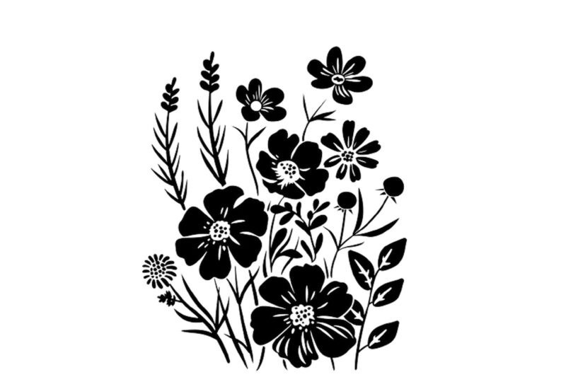 Flower Svg Wildflower Flowers