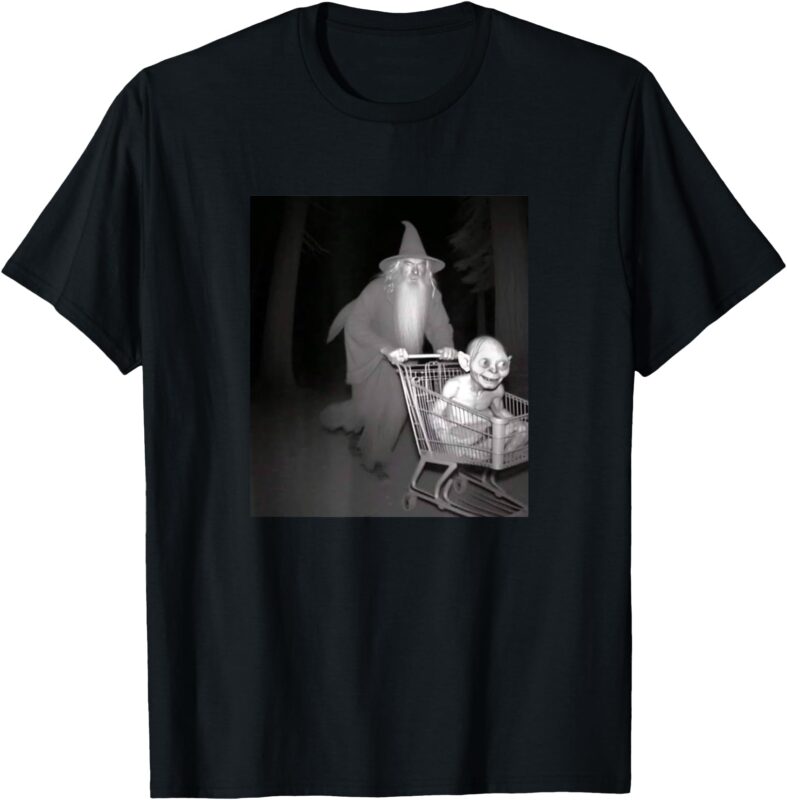 Funny L O T. R Gan dolf wizard shopping cart smeag cool T-Shirt
