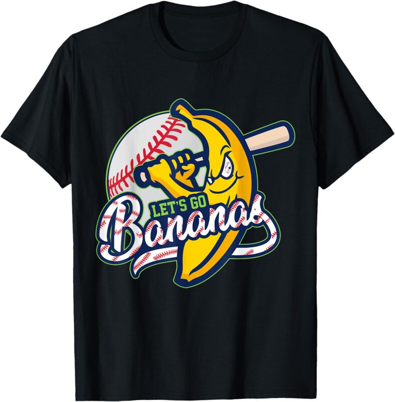 Funny Let’s Go Bananas Shirt Cute Banana T-Shirt