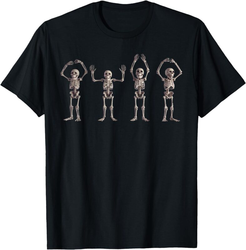 Funny O-H-I-O State Skeleton Lover Ohio Halloween Men Women T-Shirt