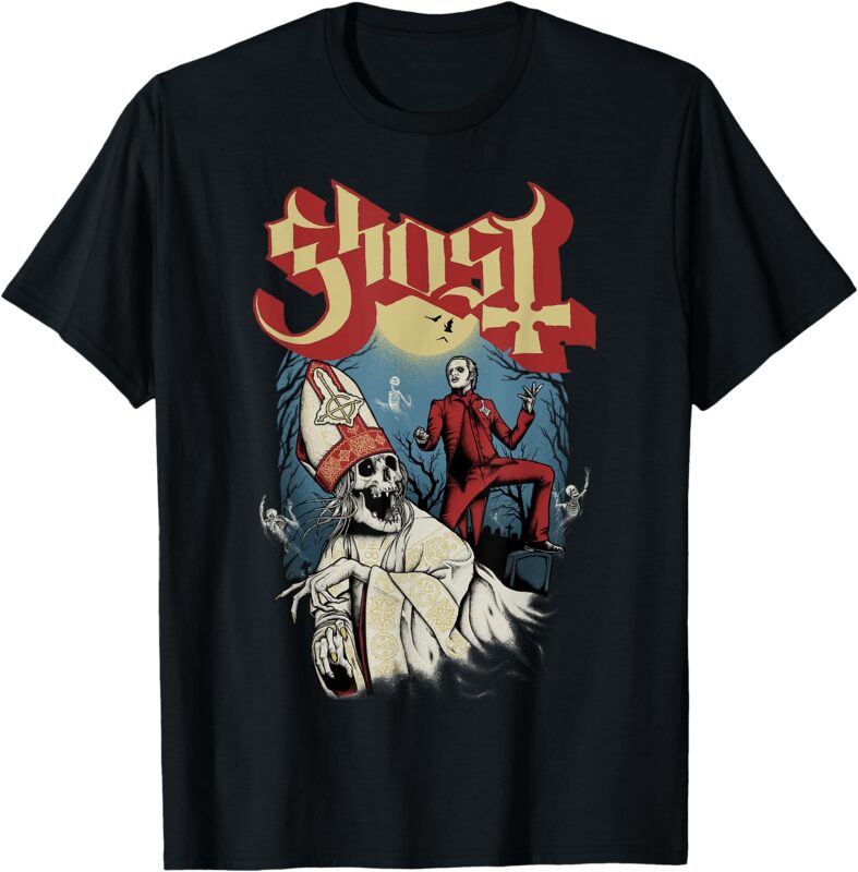 Ghost – Graveyard Official Ghost Merchandise T-Shirt