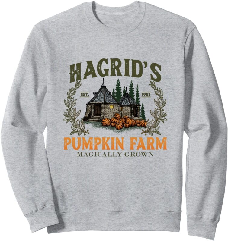 Hagrids Pumpkin Farm Magically Grown Cute Fall Sweatshirt